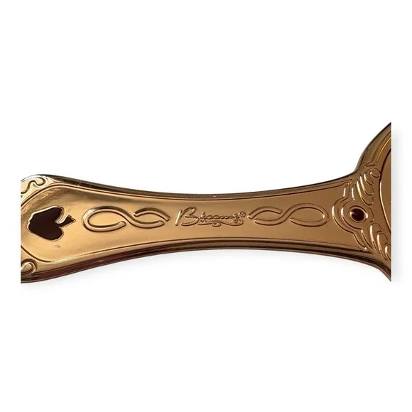 Besame RARE Disney SnowWhite Hand Mirror Gld Tone Fairest of All-A few scratches - Picture 5 of 6